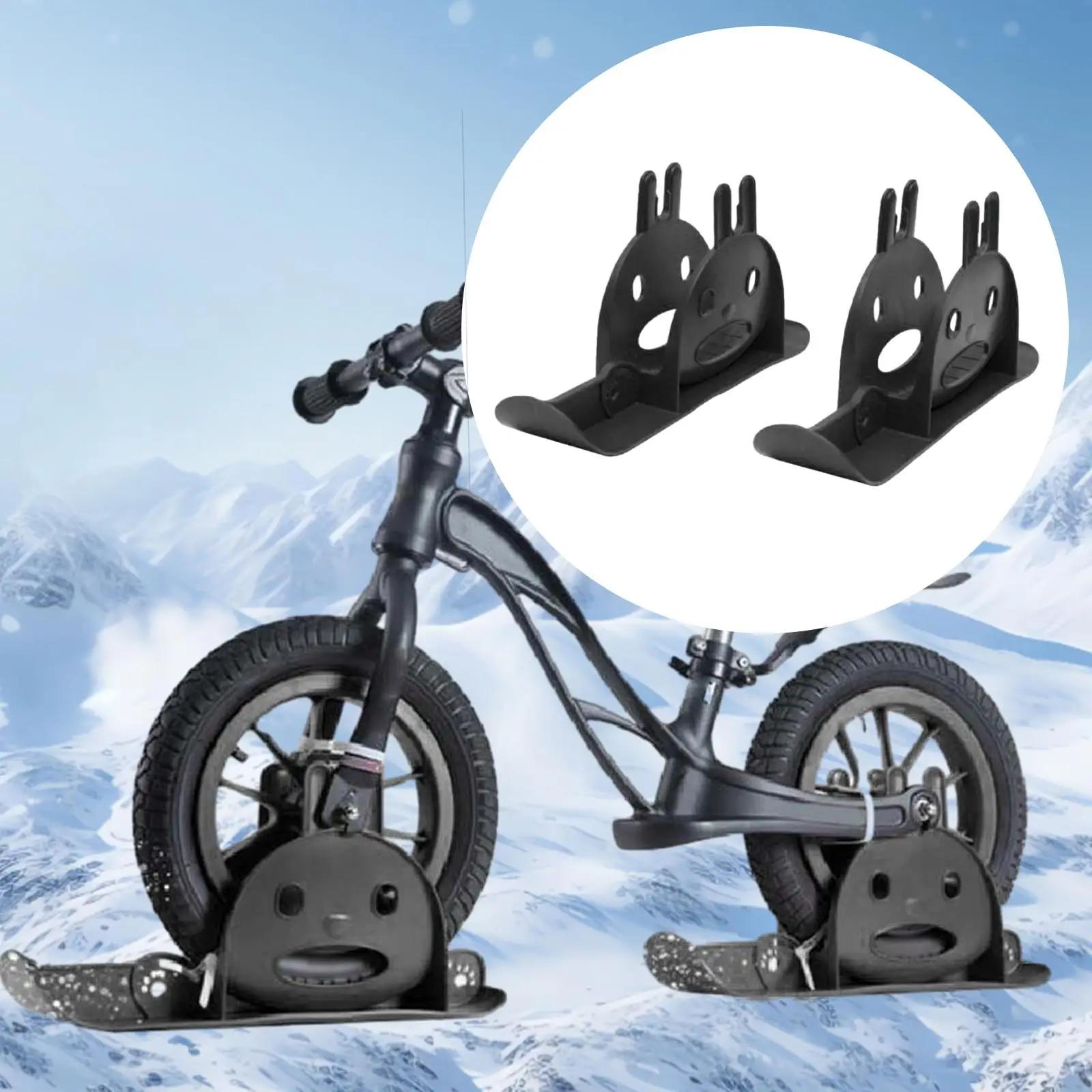 밸런스 자전거 스노우 스키 보드 장난감, 어린이 자전거 스키 썰매, 스키 썰매
